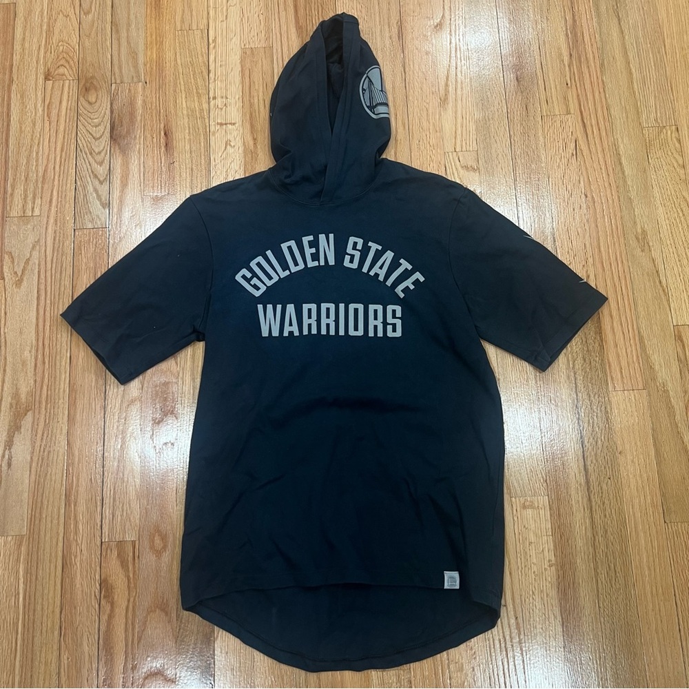Nike Black Golden State Warriors Hoodie T-Shirt